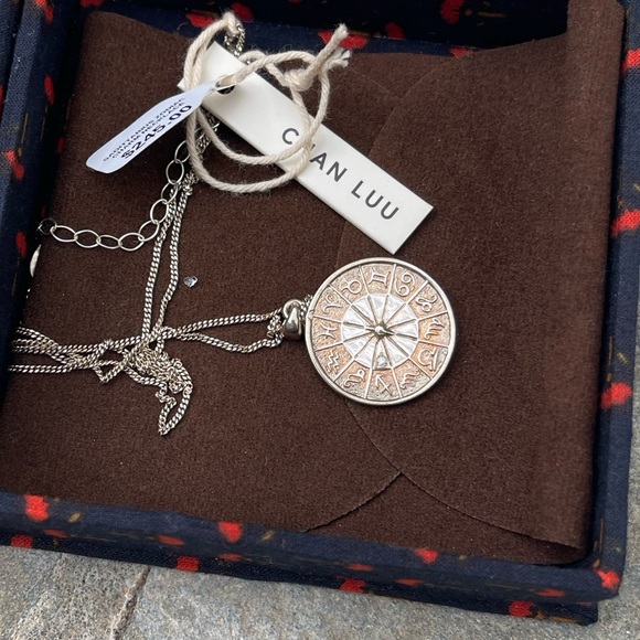 Chan Luu Sagittarius zodiac Charm w .01 diamond necklace NEW - Picture 11 of 11